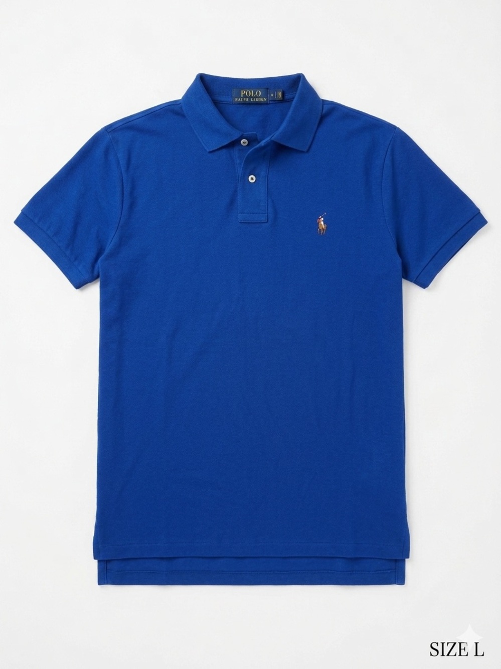 Polo by Ralph Lauren Cobalt Blue Short Sleeve Polo